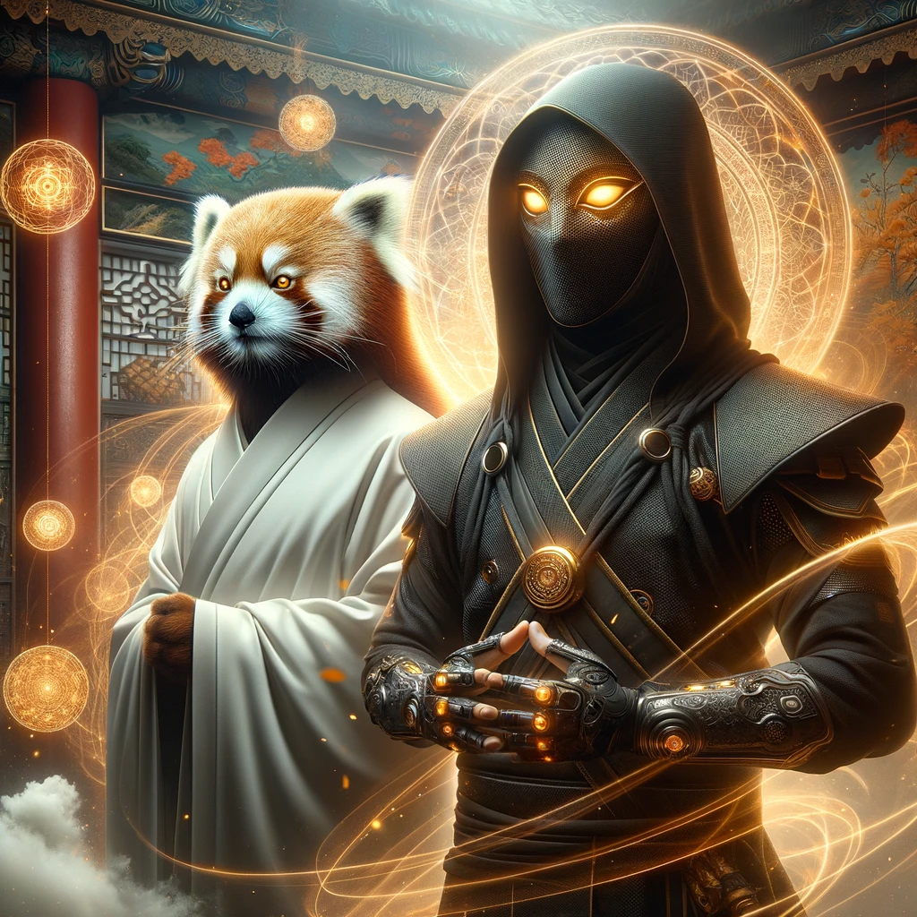 Golden Shield with Eye